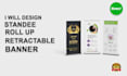 design modern roller, standees, x stand,  retractable banner