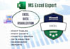create excel and power bi graphs, charts, pivot tables, and dashboards