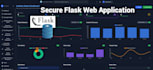 develop a secure django flask webapp tailwind bootstrap saas