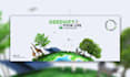 design creative and eye catching web banner design