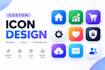 design custom icons for your website or business
