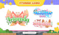 design cute customized logo for vtuber and streamer