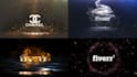 create a stunning gold glitter logo animation in 4k