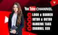 create and setup youtube channel
