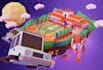 create 3d models, scene environment, diorama in low poly