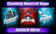 do amazing gaming logo for esports, youtube, twitch, profile picture