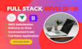 your full stack developer laravel and vuejs with bootstrap