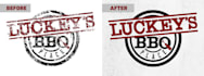 upgrade low images to vectors