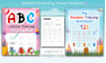 kids activity book alphabet letters tracing children illustration for amazon kdp