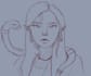 draw a semi realism sketch digital art