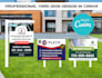 design eye catching yard sign editable in canva