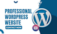 develop wordpress website design business website wordpress blog using elementor