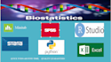 do biostatistics analysis with spss rstudio stata minitab