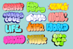 create graffiti throw up with your name or brand in 24h