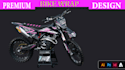 create a wrap sticker design for your mx motorcycle