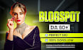 high domain authority da blogspot SEO dofollow backlinks