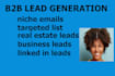 do b2b lead generation and prospect email list building