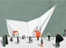 do architectural render and poster design in photoshop