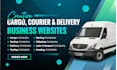 design cargo, courier, towing, transport, delivery or moving company website