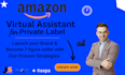 be your amazon fba private label expert for product research, launch and ranking