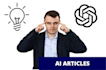 help you train ai to write articles in your voice