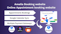 install amelia appointment booking plugin and create appointment booking website