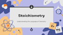 solve stoichiometric calculations easily