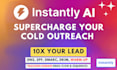 setup cold email marketing and email warmup in instantly ai