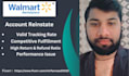 reinstate your walmart suspended account
