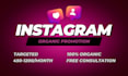 do instagram marketing and promotion for fast organic growth