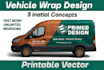vehicle wrap decals for car wrap,van wrap,truck wrap,food truck wrap,trailerwrap
