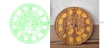 beautiful design 2d , for cnc router, design and logo
