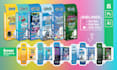 make box packaging label and pouch design