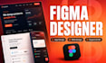 do UI UX for saas mobile app and website figma professional