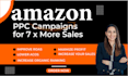 be your expert amazon ppc campaigns, optimize  amazon sponsored ads