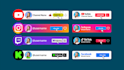 create youtube subscribe and social media lower third animation