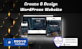 create and design wordpress website