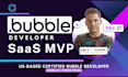 build your saas, web app, or crm with bubble io developer