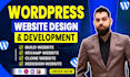 do website development, business website, wordpress website design