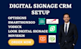 digital signage crm optisigns smartsign2go yodeck look digital signage novisign