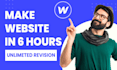 build your responsive, SEO friendly webflow website in days