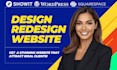 design showit website customize showit fix wordpress squarespace redesign expert