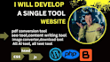 make single ai tool website for easy adsense