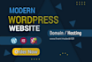 develop blog, business responsive wordpress website