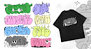 make throw up graffiti and illustration for your brand