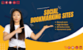 provide social bookmarking backlinks for your website