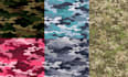design and redesign camouflage seamless pattern for you