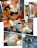 colorize comic pages provided in ink version