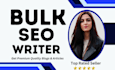 write bulk articles and blog posts, wordpress blogs
