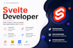 develop or fix bugs of web app with svelte, svelte kit